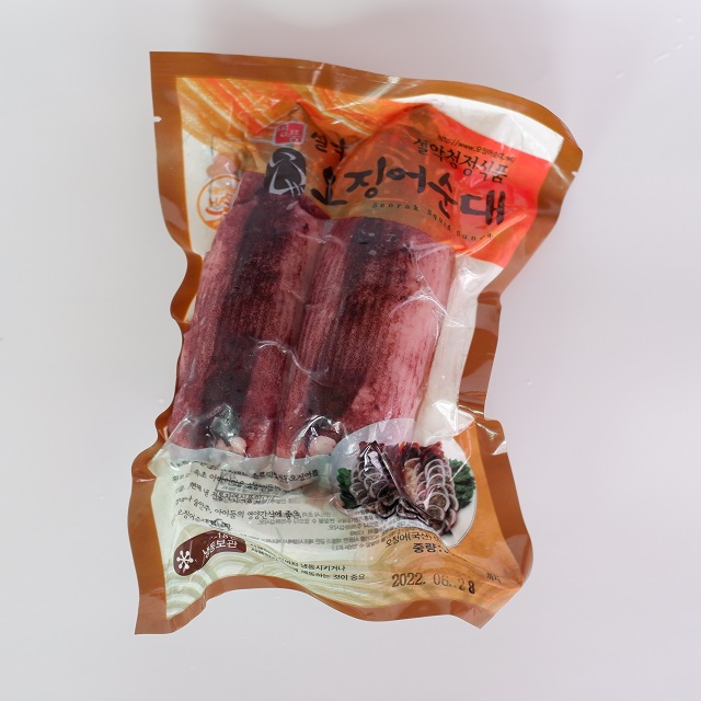 강원더몰,[설악청정식품] 설악오징어순대 (소, 300g 2마리팩)